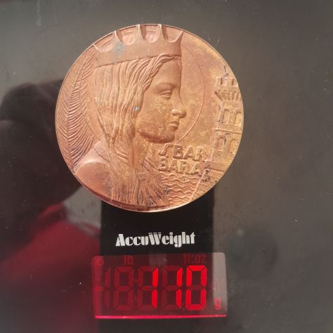 Medaglia Marinal Les 1984 Giovanna d'Arco in Bronzo - Foto 5