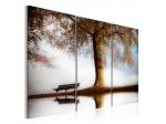 Quadro Albero Con La Panchina ARREDALACASA