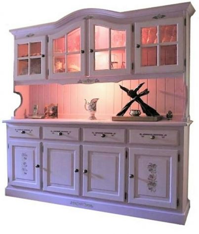 Mobili Rustici in Legno: Credenza 4 Ante Decorata Affare