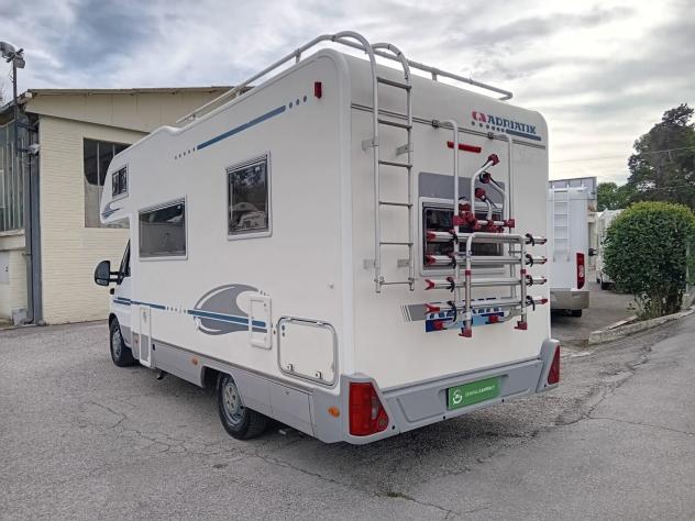 CAMPER ADRIA DUCATO MANSARDATO 6 POSTI DINETTE CENTRALE LETTI CASTELLO FOTOVOLTAICO TENDALINO LETTI CASTELLO CAMPEGGIO USATI GENERALI 1437 - Foto 3