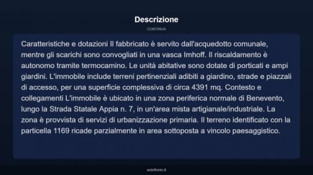 Immobile in asta di 198 m² con più di 5 locali in vendita a Benevento - Foto 16