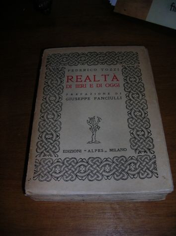 REALTà DI IERI E DI OGGI