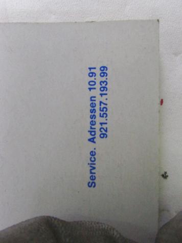 LIBRETTI USO E MANUTENZIONE VOLKSWAGEN GOLF 3 2.0 B 85KW 5M 5P (1994) RICAMBIO USATO - Foto 2