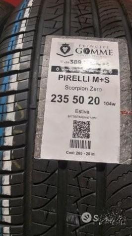 2 gomme 235 50 20 pirelli a285