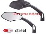 Amas specchi moto nuovi carbonio