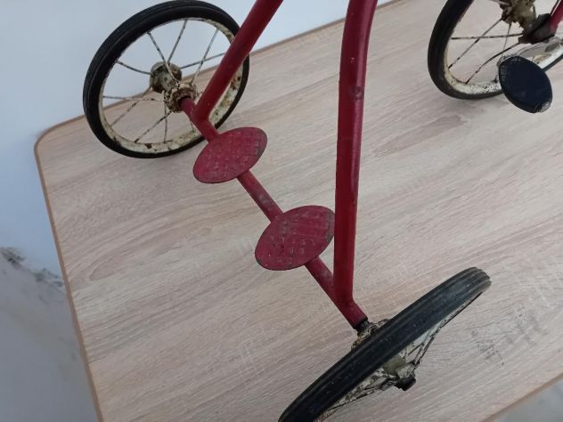 Triciclo anni 30 giocattolo d'epoca - Foto 4