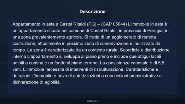 Immobile in asta di 85 m² in vendita a Castel Ritaldi - Foto 18