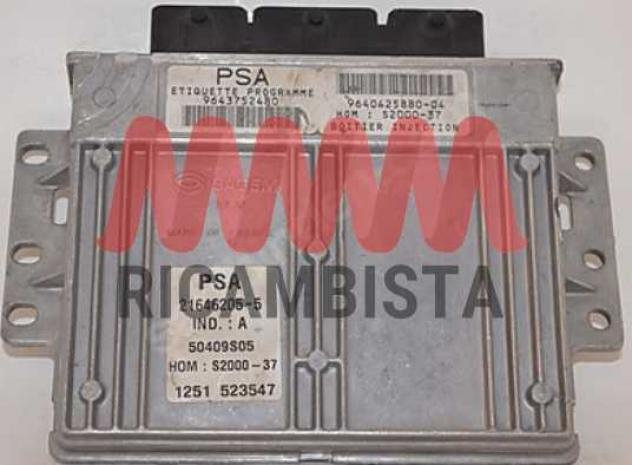 9640425880-04 9643752480 Citroen Jumper centralina motore Sagem