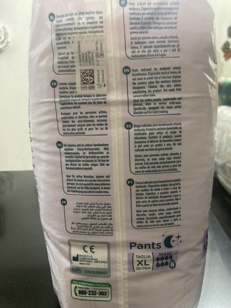 Pannoloni adulti pants Serenity soft dry confezione da 10 pz misura XL - Foto 2