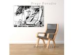 Quadro Corto maltese dipinto a mano Pop Art