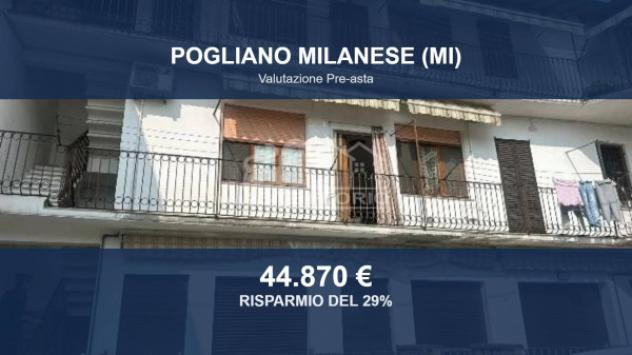 Immobile in asta di 48 m² in vendita a Pogliano Milanese