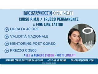 CORSO TRUCCO PERMANENTE (PMU) & FINE LINE TATTOO - FOGGIA