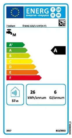 Scaldabagno a gas metano VAILLANT Turbomag Plus 12 l GPL      n - Foto 2