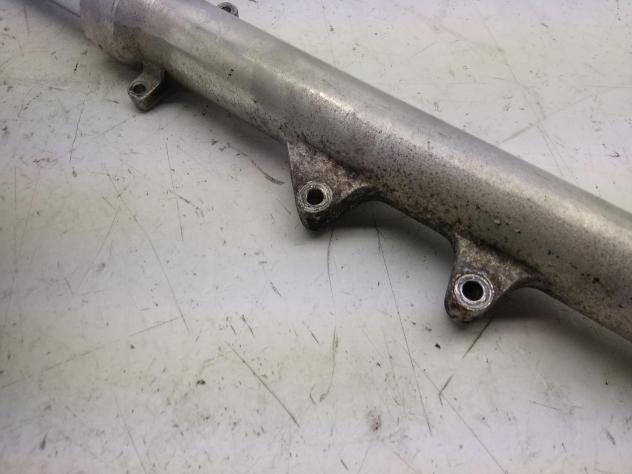 HONDA CB 500 FODERO FORCELLA DESTRO CON RUGGINE SU STELO PER RICAMBI 2001 - Foto 2