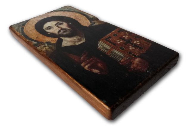 ICONA : Cristo Pantocrator di  Sinai, VI secolo - Foto 4