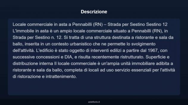 Immobile in asta di 200 m² in vendita a Pennabilli - Foto 3