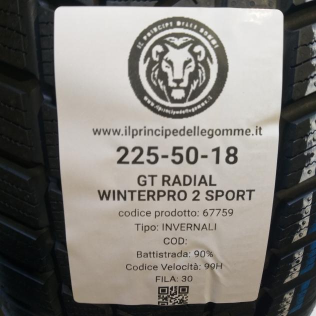 4 GOMME 225 50 18 GT RADIAL A67759 - Foto 2