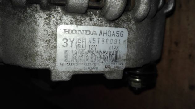 Alternatore Honda Jazz 1.2 del 2005 (A5TB0091) - Foto 4