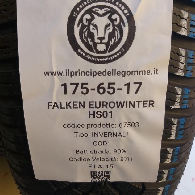 4 GOMME 175 65 17 FALKEN A67503 - Foto 2
