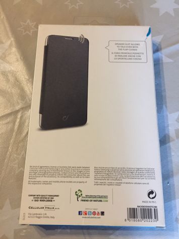 Custodia Flip Book di Cellularline per Samsung Galaxy Note 3. - Foto 3