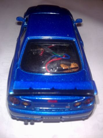 Modellino Mini-racer Nissan Skyline gt-r scala 1:32 vintage rara - Foto 3