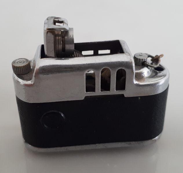 Accendino a benzina, Made Occupied Japan, Miniatura Fotocamera Tasca 1940. - Foto 7