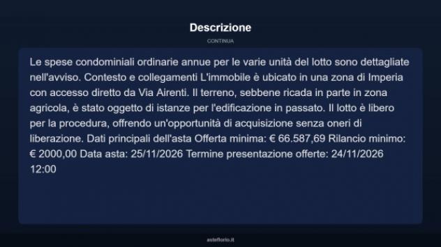 Immobile in asta di 370 m² in vendita a Imperia - Foto 8