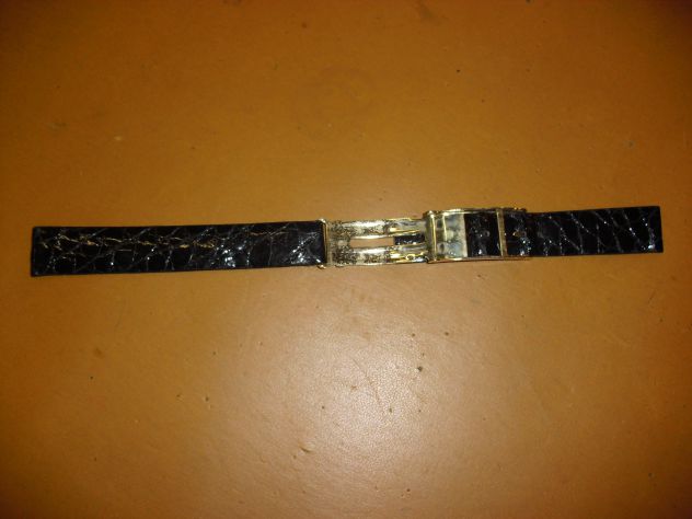 cinturini in vero coccodrillo per orologi donna uomo. anni 70 - Foto 2