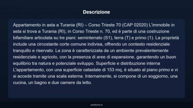 Immobile in asta di 153 m², box auto in vendita a Turania - Foto 5