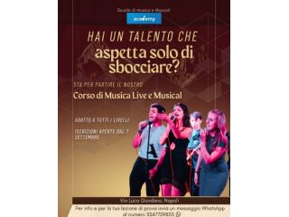 Corso di Canto Moderno e tecniche musical