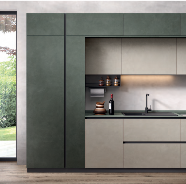 CUCINA LINEARE COMPLETA DI ELETTRODOMESTICI CUCINE COMPONIBILI MODERNE+LIVING - Foto 3