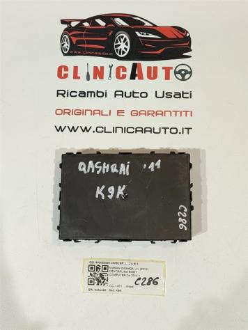 BODY COMPUTER NISSAN Qashqai Serie 5WK50368 284B2BR K9K (14) - Foto 4
