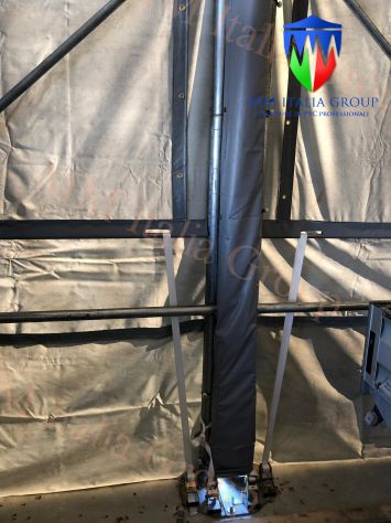 TENDONI OLIMPO PER RICOVERO ATTREZZI NEL LAZIO 8 X 32 X 5,12 MT MM ITALIA - Foto 8