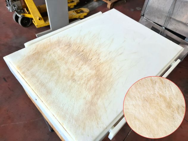 ceppo macelleria con tagliere teflon usato - Foto 2