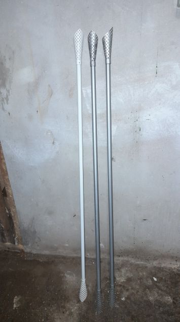 Aste in alluminio telescopiche per tende. - Foto 2