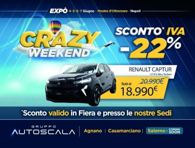RENAULT Captur 1.0 TCe 90cv Techno rif. 23767518