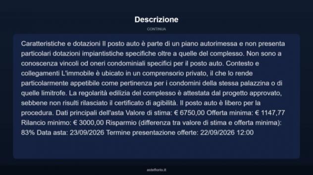 Immobile in asta di 15 m² in vendita a Riano - Foto 9
