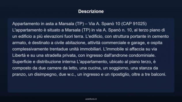 Immobile in asta di 100 m² in vendita a Marsala - Foto 17