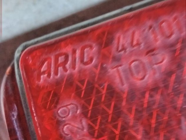 FANALE POSTERIORE E SOLO TRASPARENTE PER FIAT 600 ANNI 50 - ALTISSIMO E ARES - Foto 3