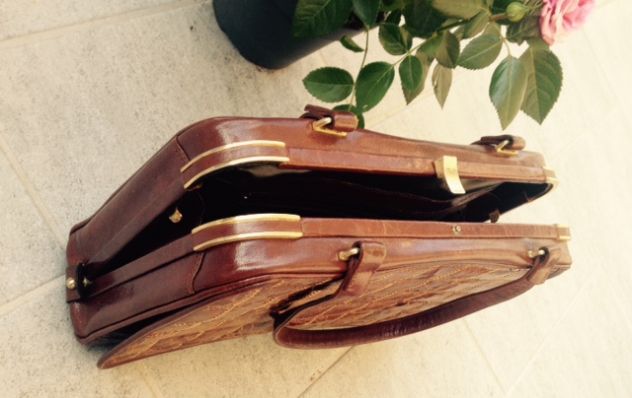 Borsa pelle Arianna originale - vintage anni '70 - Foto 2