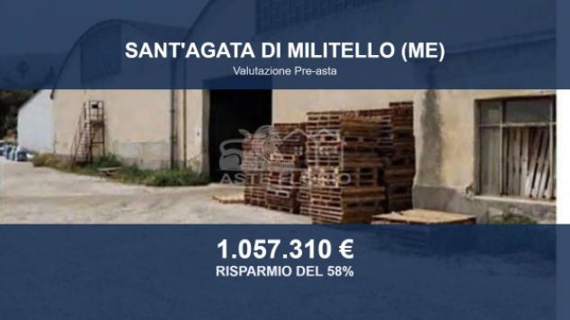 Immobile in asta di 5696 m² in vendita a Sant'Agata di Militello