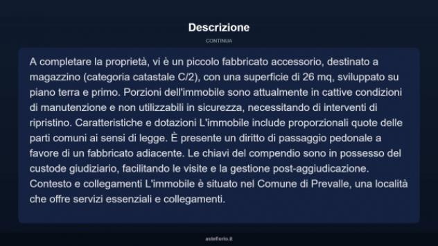 Immobile in asta di 26 m² in vendita a Prevalle - Foto 5