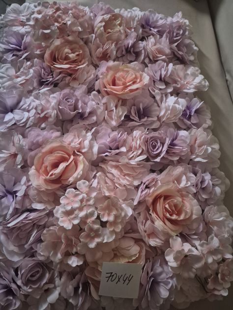 Rete con fiori sintetici - Foto 6