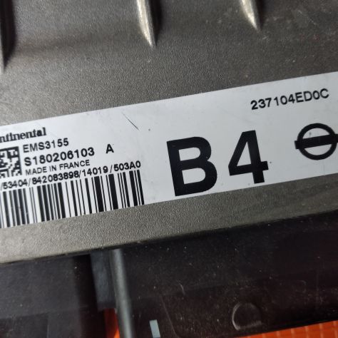 CENTRALINA / UNITÀ DI CONTROLLO Motore S180206103 237104ED0C EMS3155 - Nissan - Foto 6