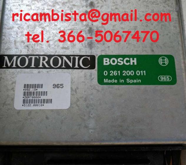 0261200011 BMW E24 centralina motore Motronic