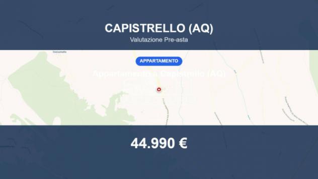 Immobile in asta di 70 m², box auto in vendita a Capistrello