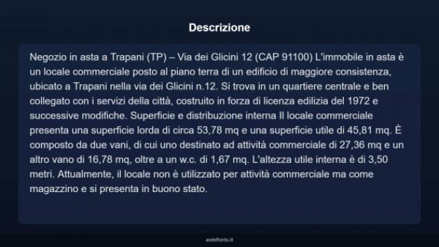 Immobile in asta di 53 m² in vendita a Trapani - Foto 4