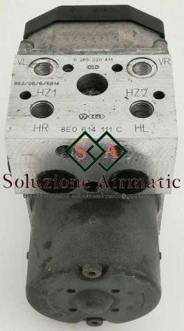 8E0614111C Audi A4 1.9 centralina gruppo pompa ABS Bosch