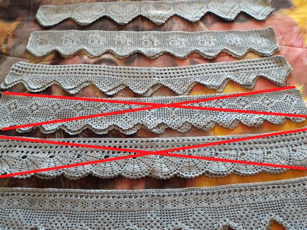Balze (uncinetto) per impreziosire asciugamani - Foto 3