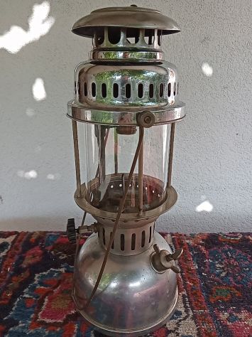 Antica lampada a kerosene - Foto 4